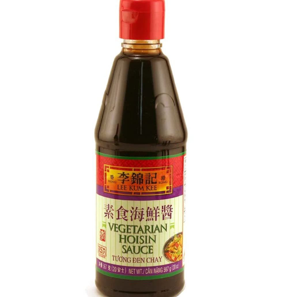Lee Kum Kee Vegetarian Hoisin Sauce 20oz (Hoisin Sauce (Vegetarian) 20oz, Pack of 3)