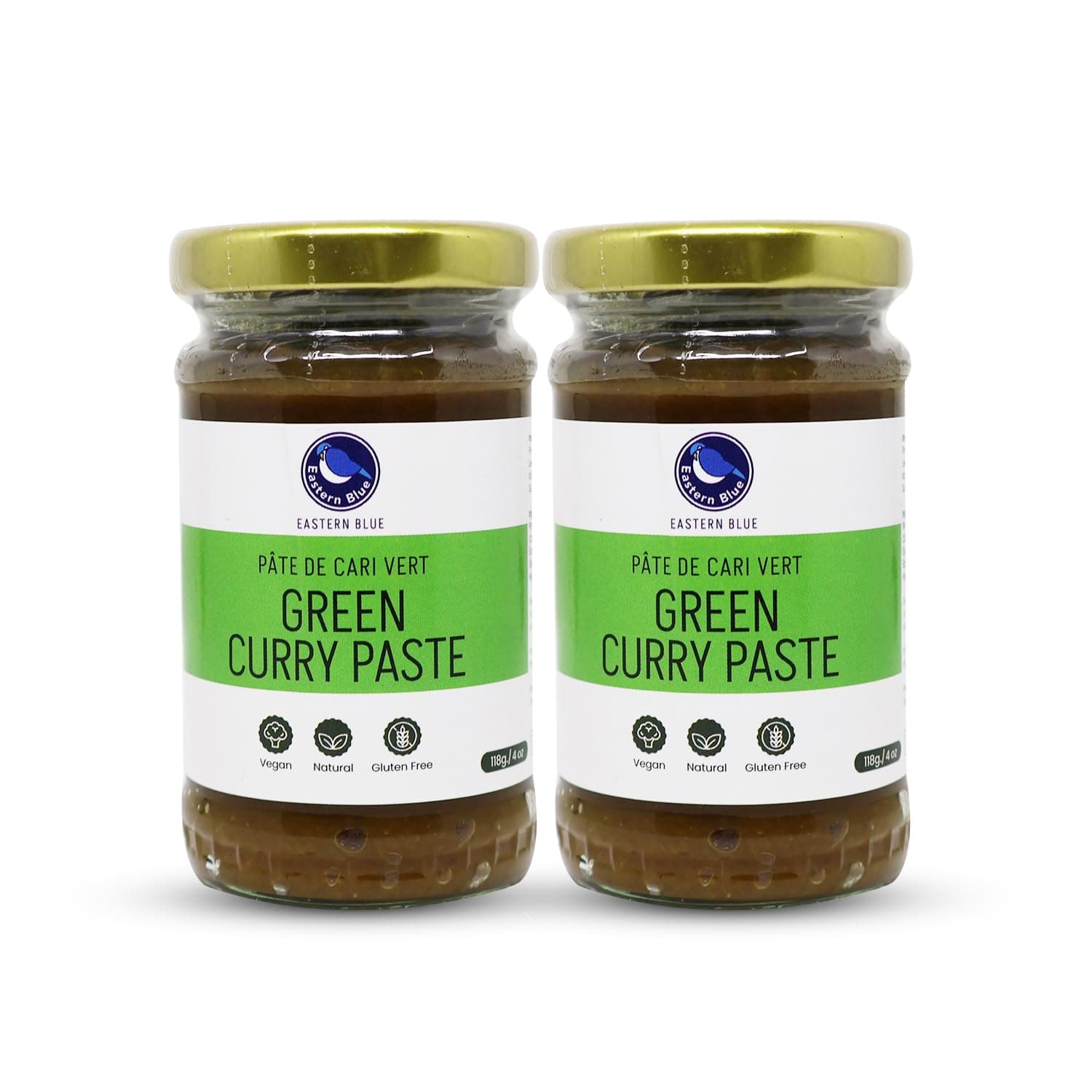 Green Curry Paste: Eastern Blue Thai Curry Paste varieties, Red curry paste, Yellow curry paste, and Panang curry Paste. Elevate your dishes with Authentic Spices | Vegan, Gluten Free, Nuts Free.