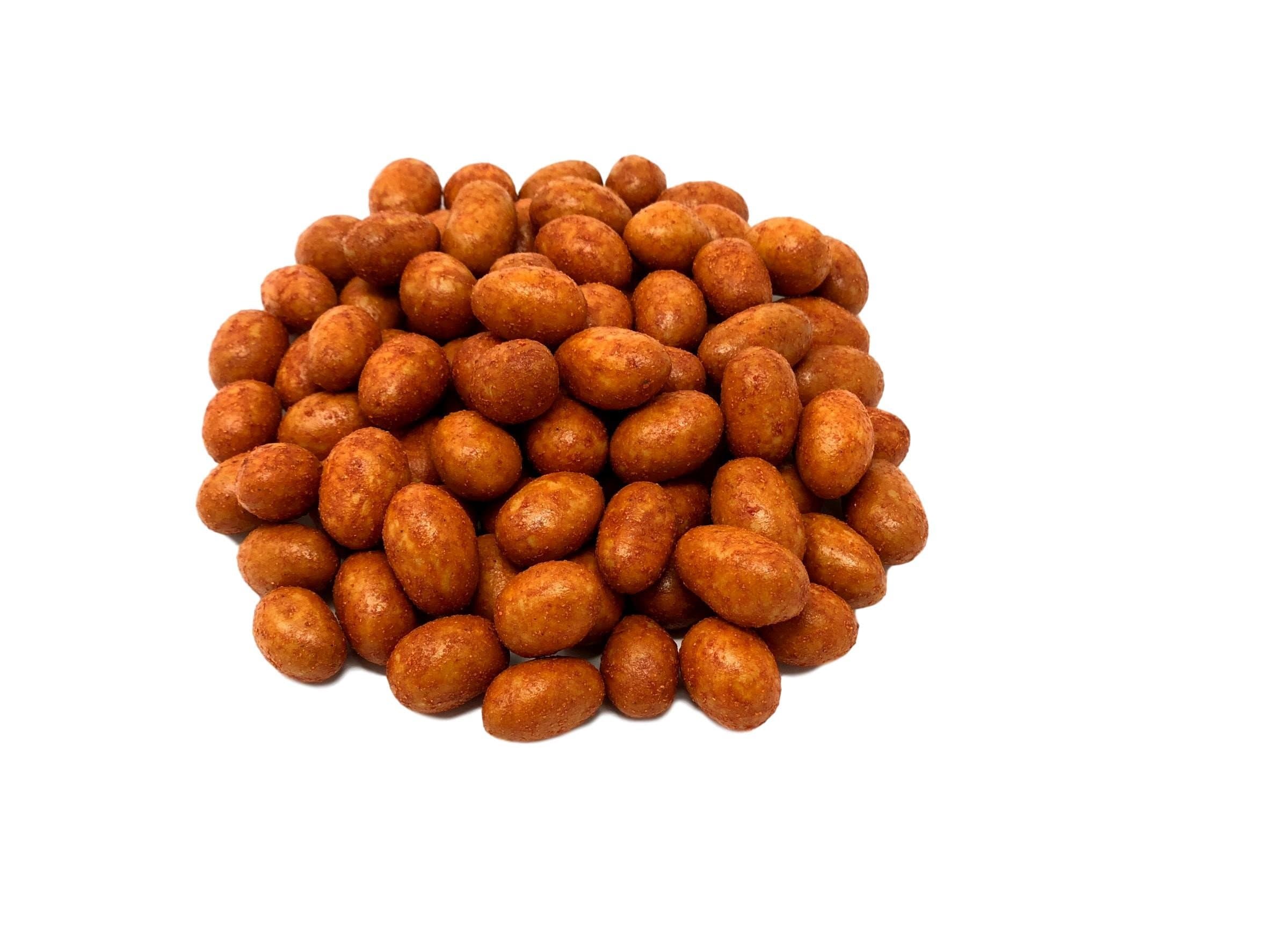 NUTS U.S. - Japanese Coated Peanut Crackers | Cajun Seasoning (Chili Flavor) | No Trans Fat and Non-GMO | Natural Snacks | Packed in a Resealable Bag!!! (Chili, 3 LBS)