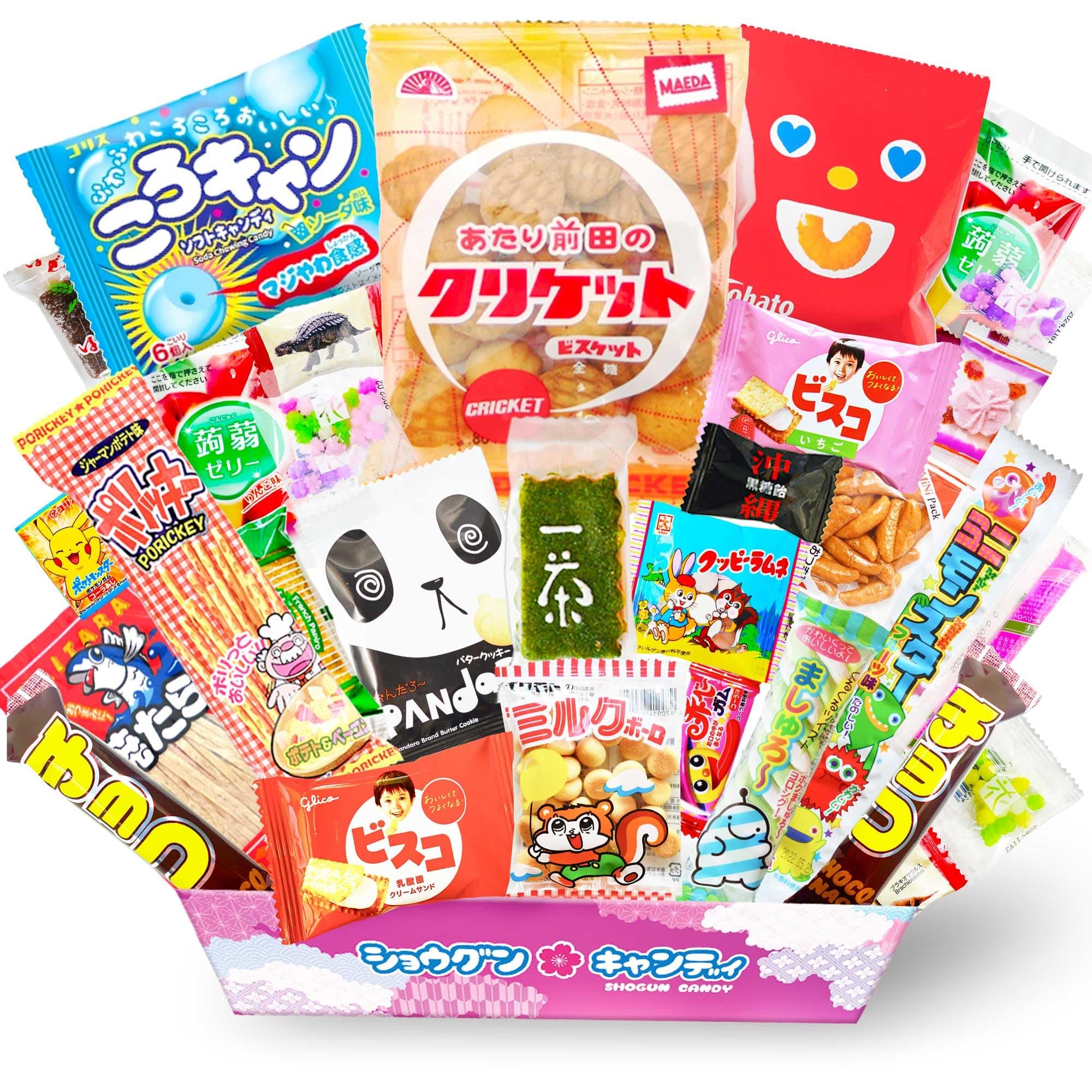 SHOGUN CANDY, Japanese Snacks & Japanese Candy Variety Pack 30 Pcs ver.20