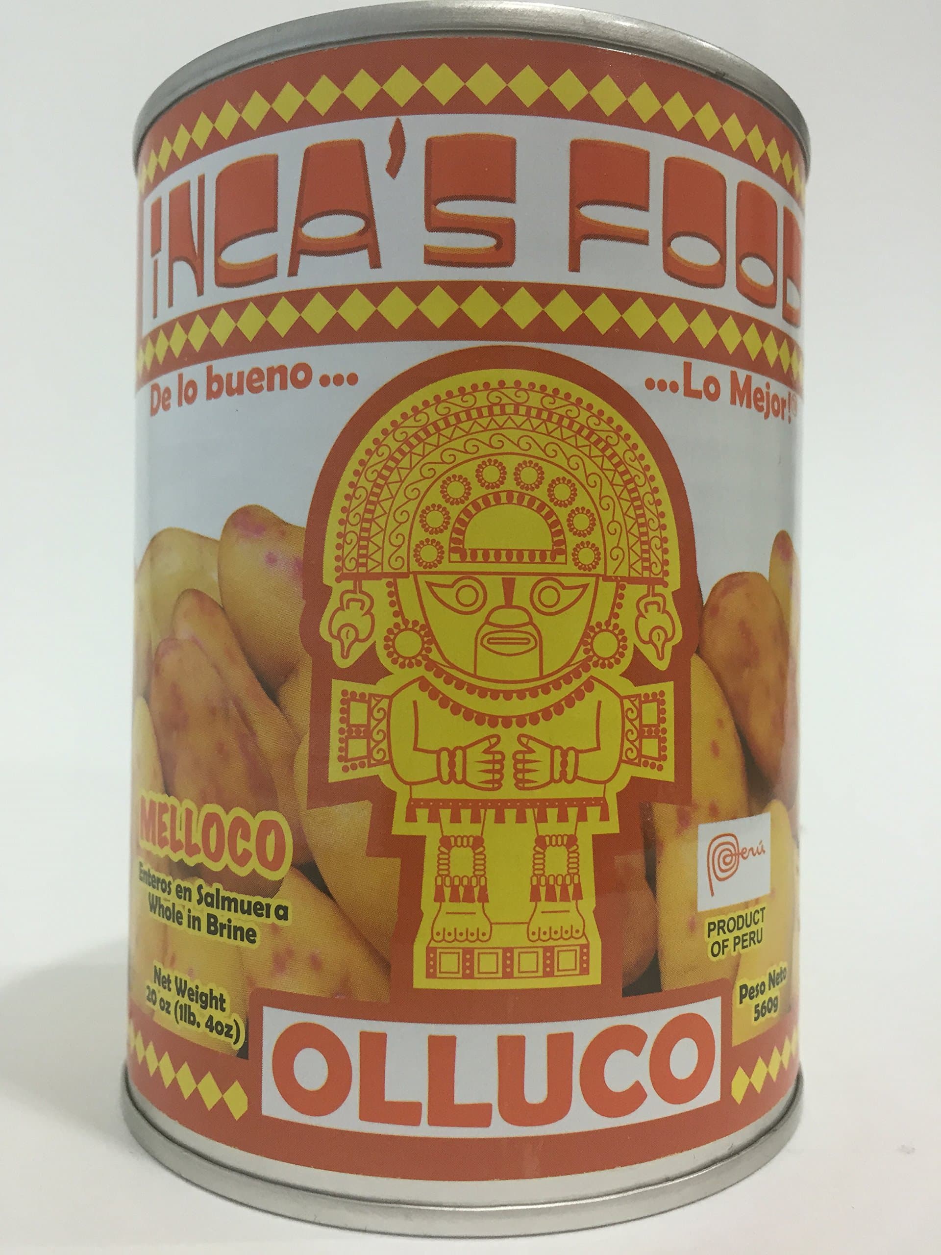 Inca's Food, Olluco/ Melloco- Enteros en Salmuera/Whole in Brine 20oz